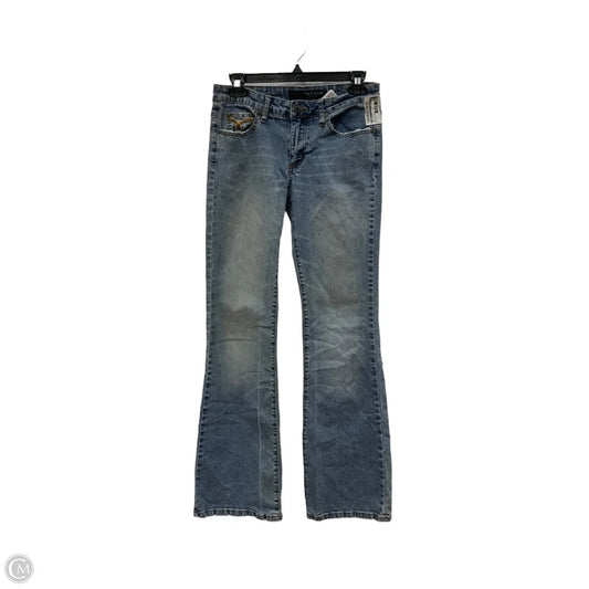 Jeans Flared By Cmc In Blue Denim, Size: 10