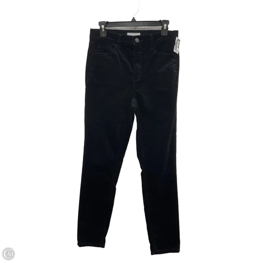 Pants Corduroy By Loft In Black, Size: 4