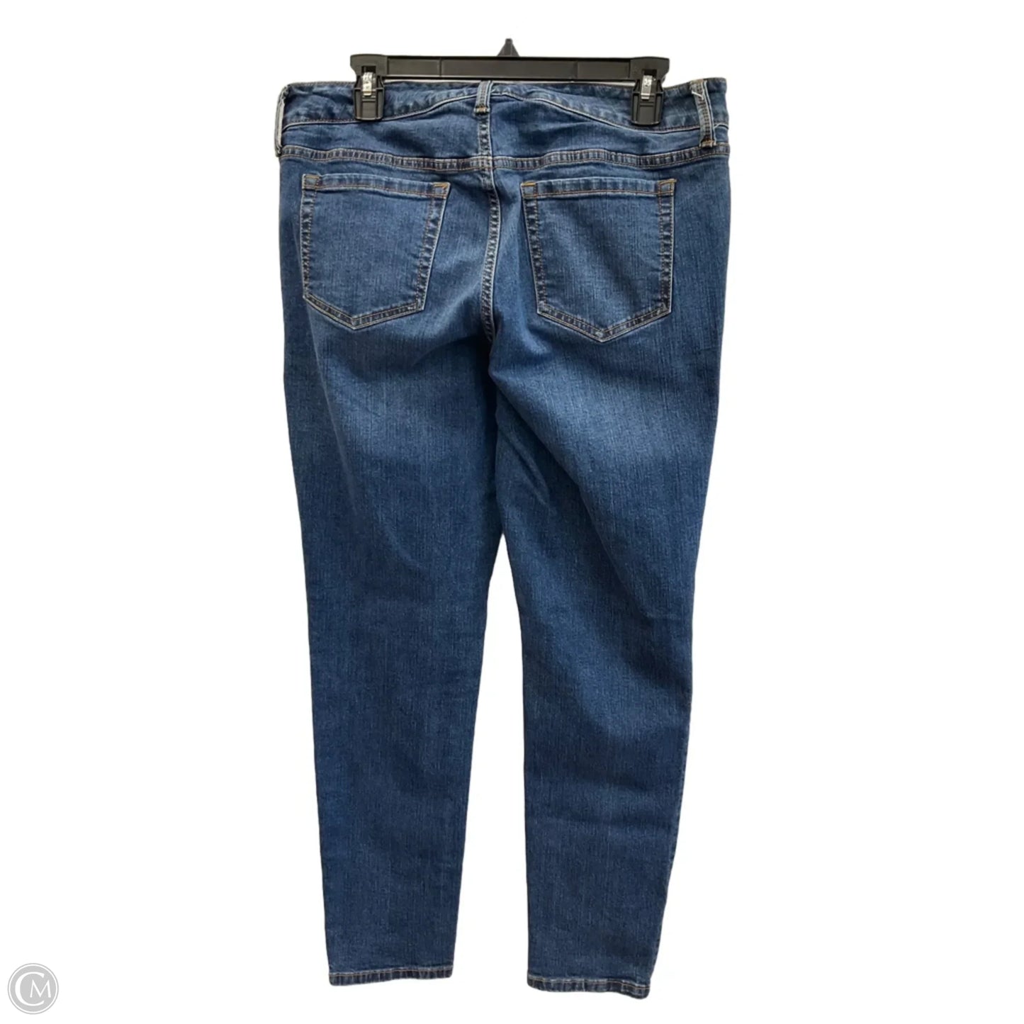 Jeans Straight By Torrid In Blue Denim, Size: 10