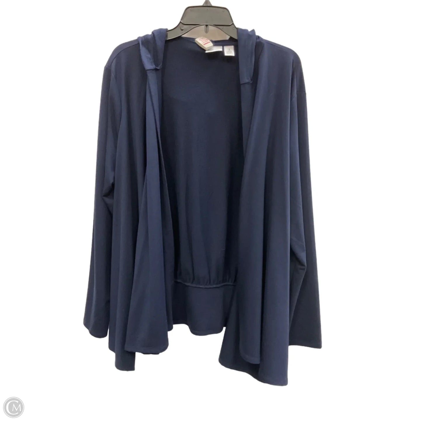 Cardigan By Chicos In Blue, Size: Xl