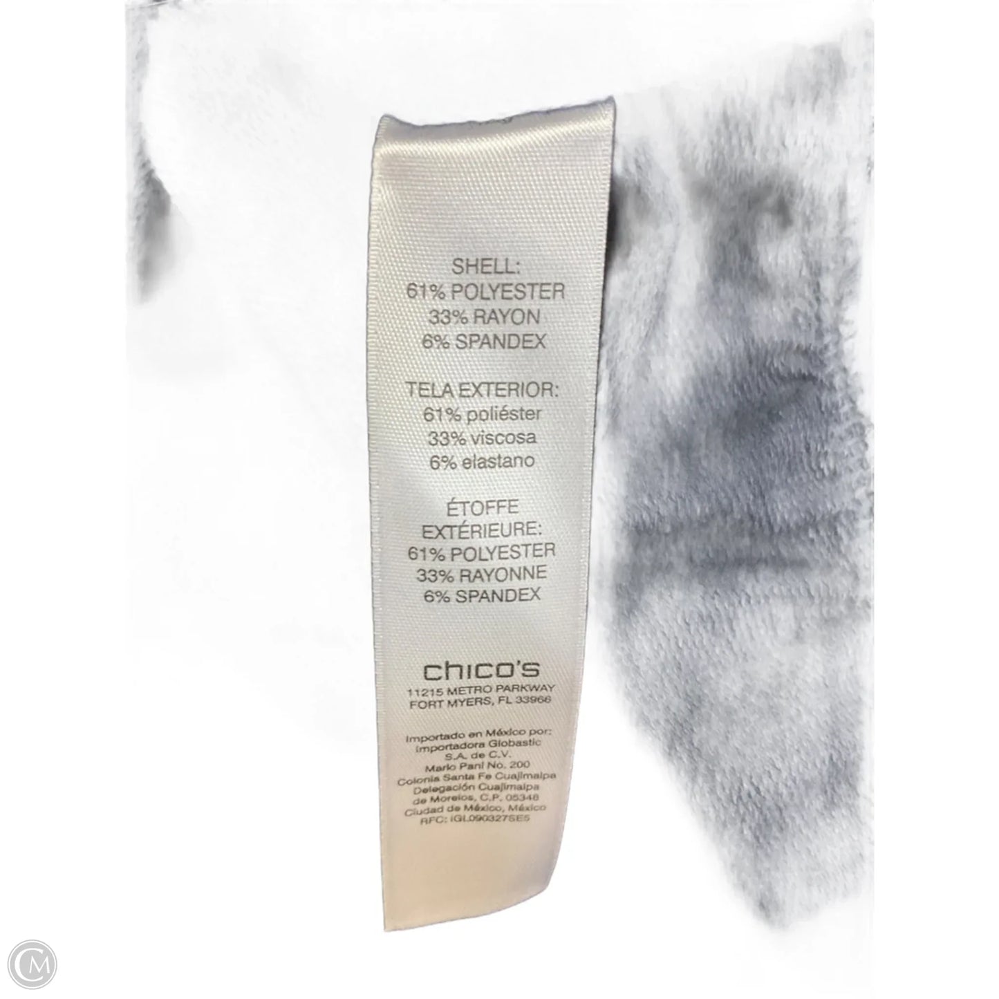 Cardigan By Chicos In Blue, Size: Xl