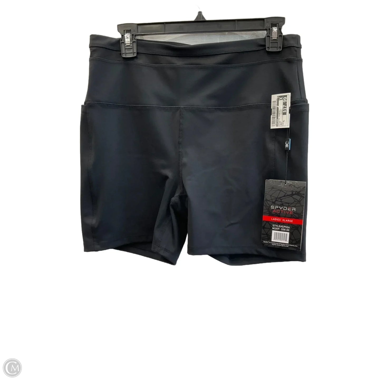 Athletic Shorts By Spyder In Black, Size: Xl