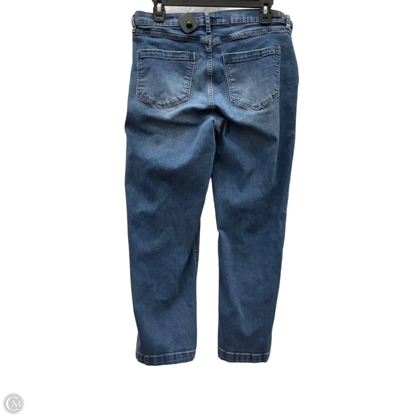 Jeans Wide Leg By Nicole Miller In Blue Denim, Size: 6