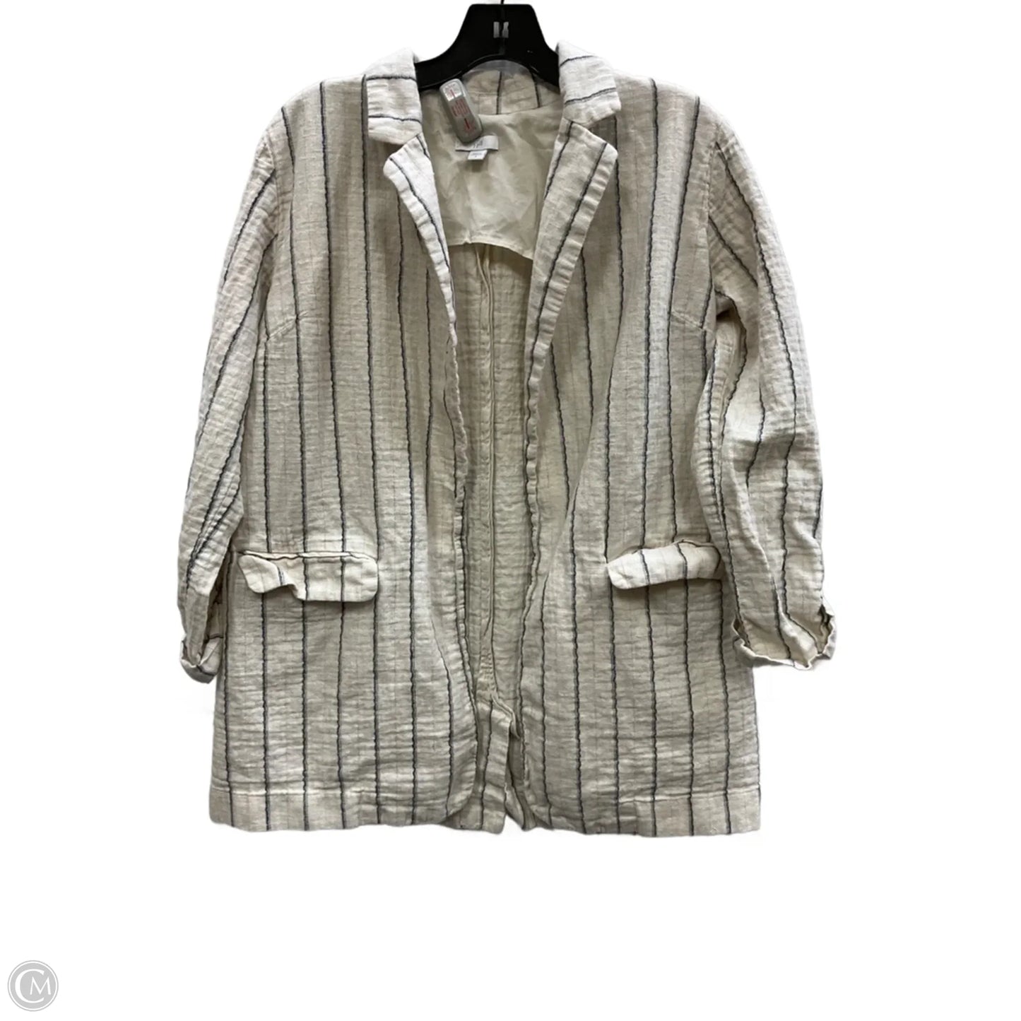 Blouse 3/4 Sleeve By J. Jill In White, Size: S