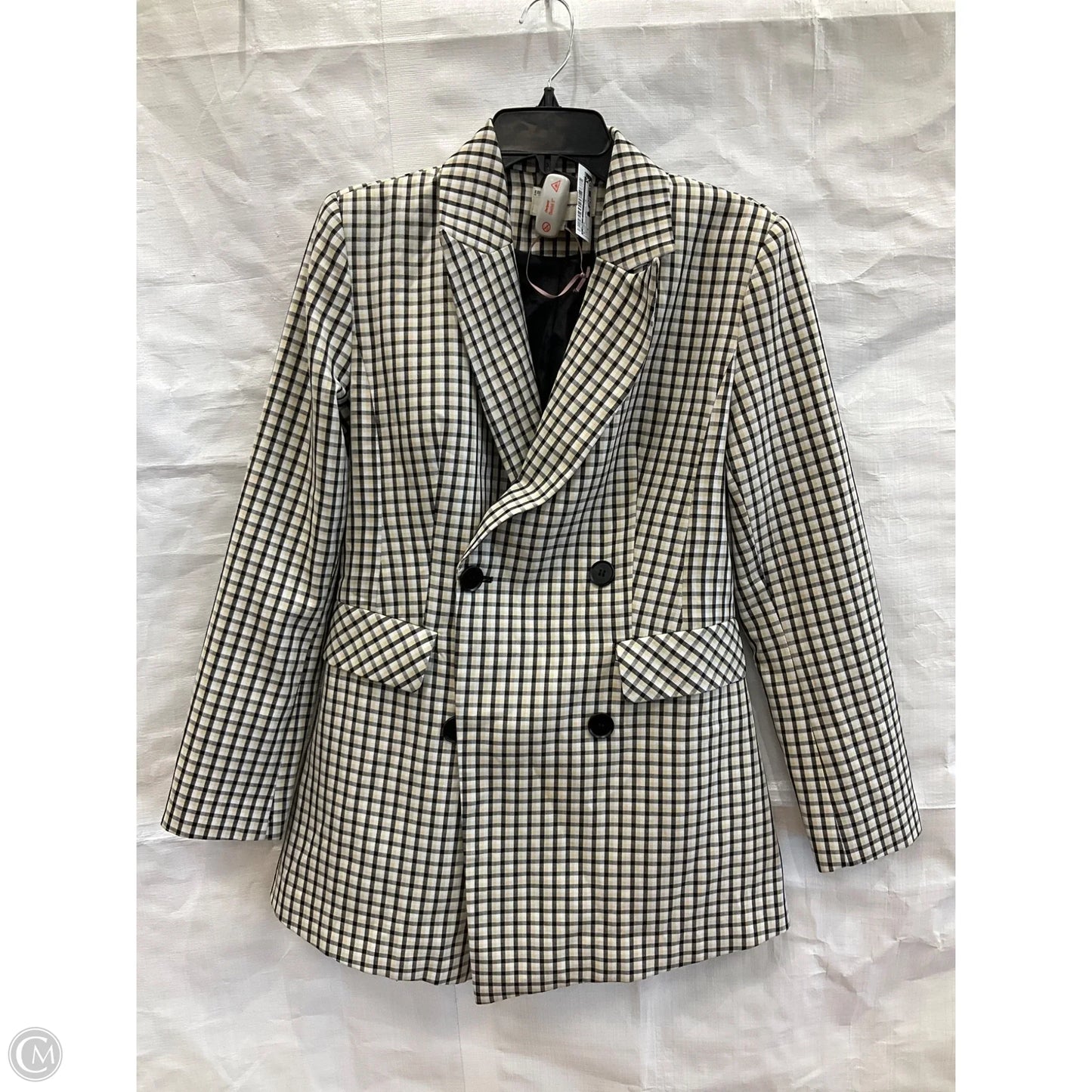 Blazer By Cma In Plaid Pattern, Size: M