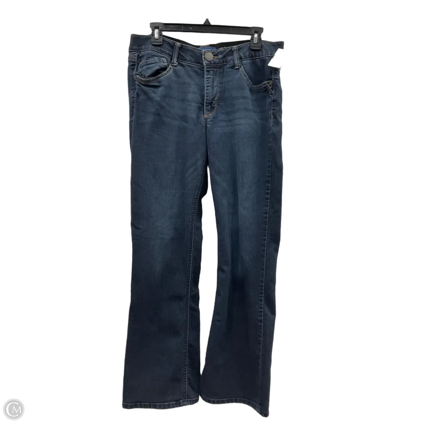 Jeans Straight By Democracy In Blue Denim, Size: 12
