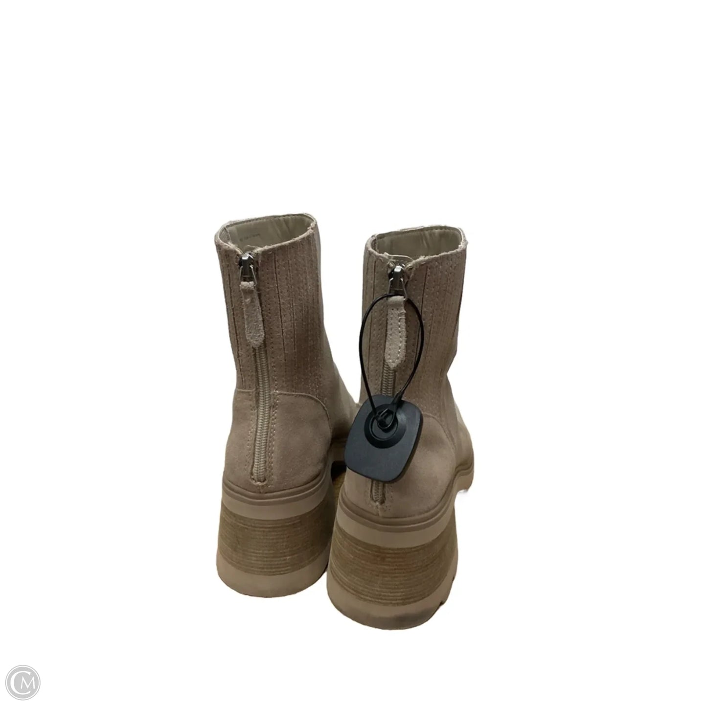 Boots Ankle Heels By Dolce Vita In Tan, Size: 8.5