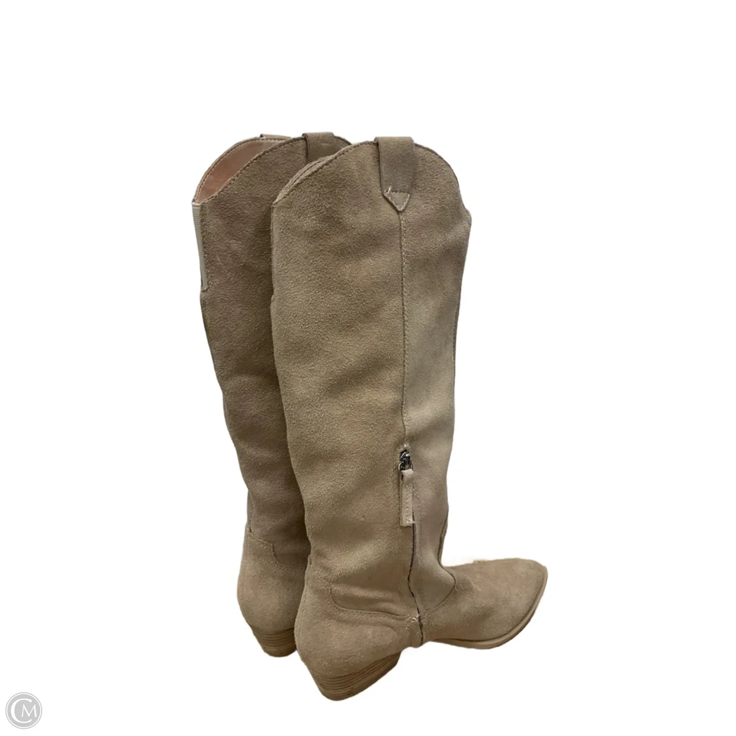 Boots Mid-calf Flats By Dolce Vita In Tan, Size: 8.5