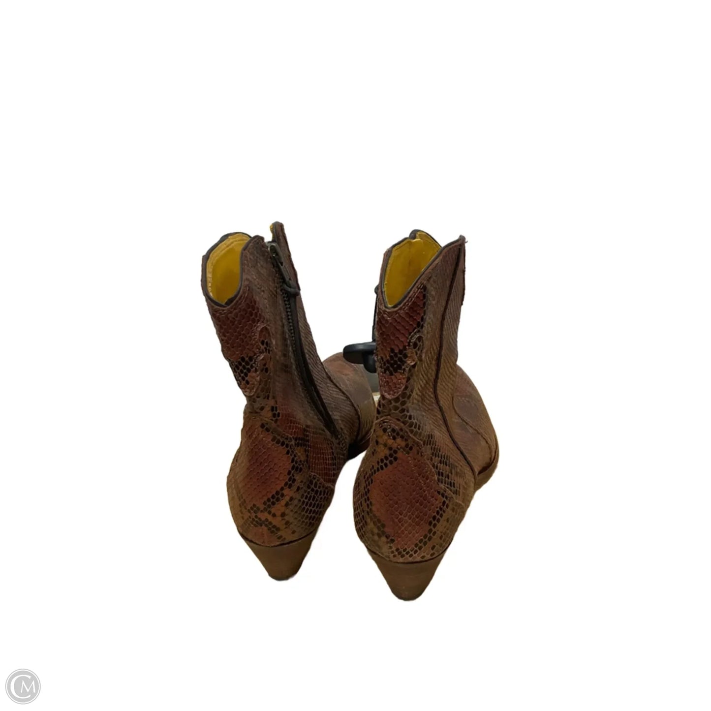 Boots Ankle Flats By Free People In Animal Print, Size: 8.5