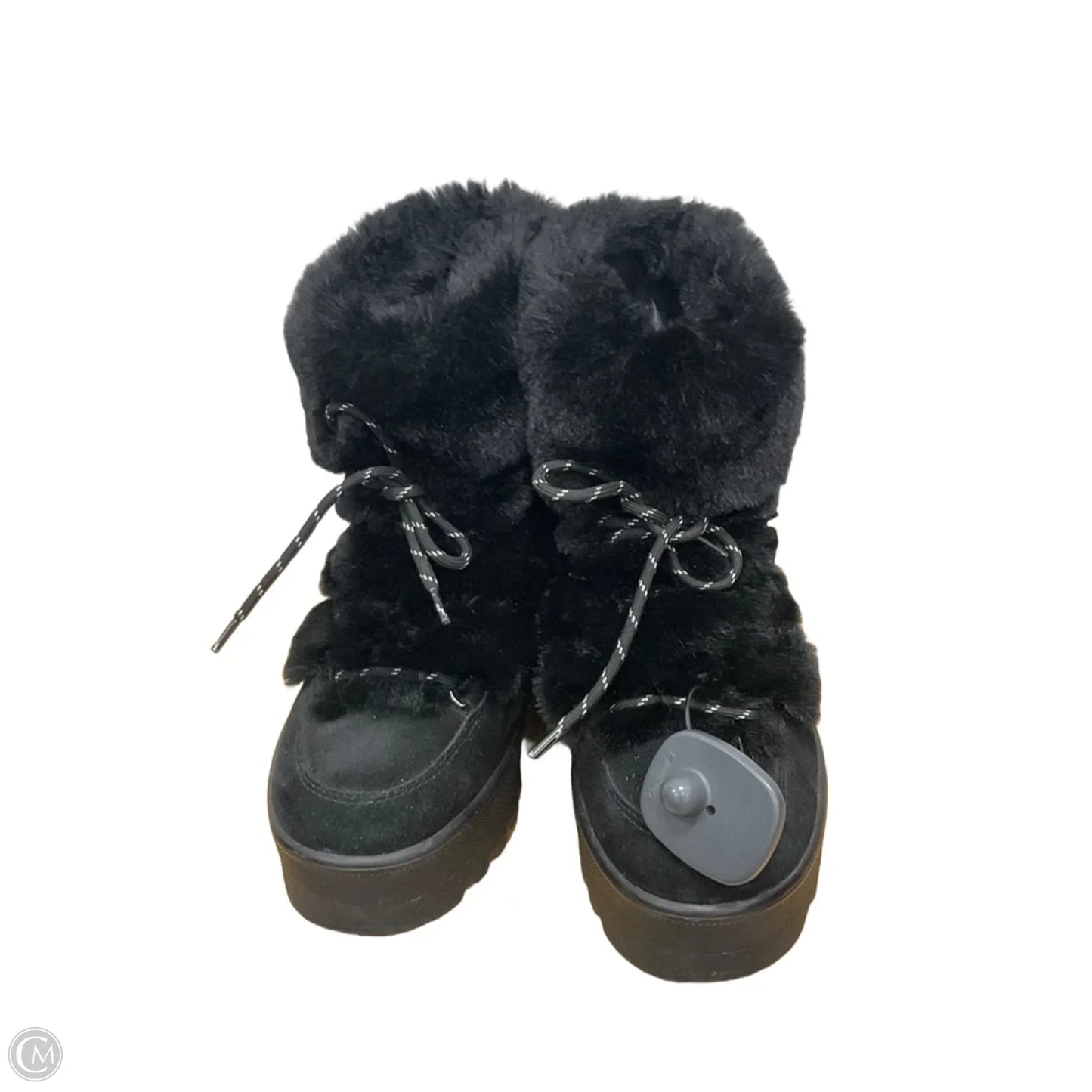 Boots Snow By Clothes Mentor In Black, Size: 9