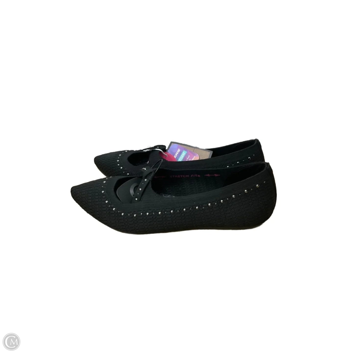 Shoes Flats By Skechers In Black, Size: 8