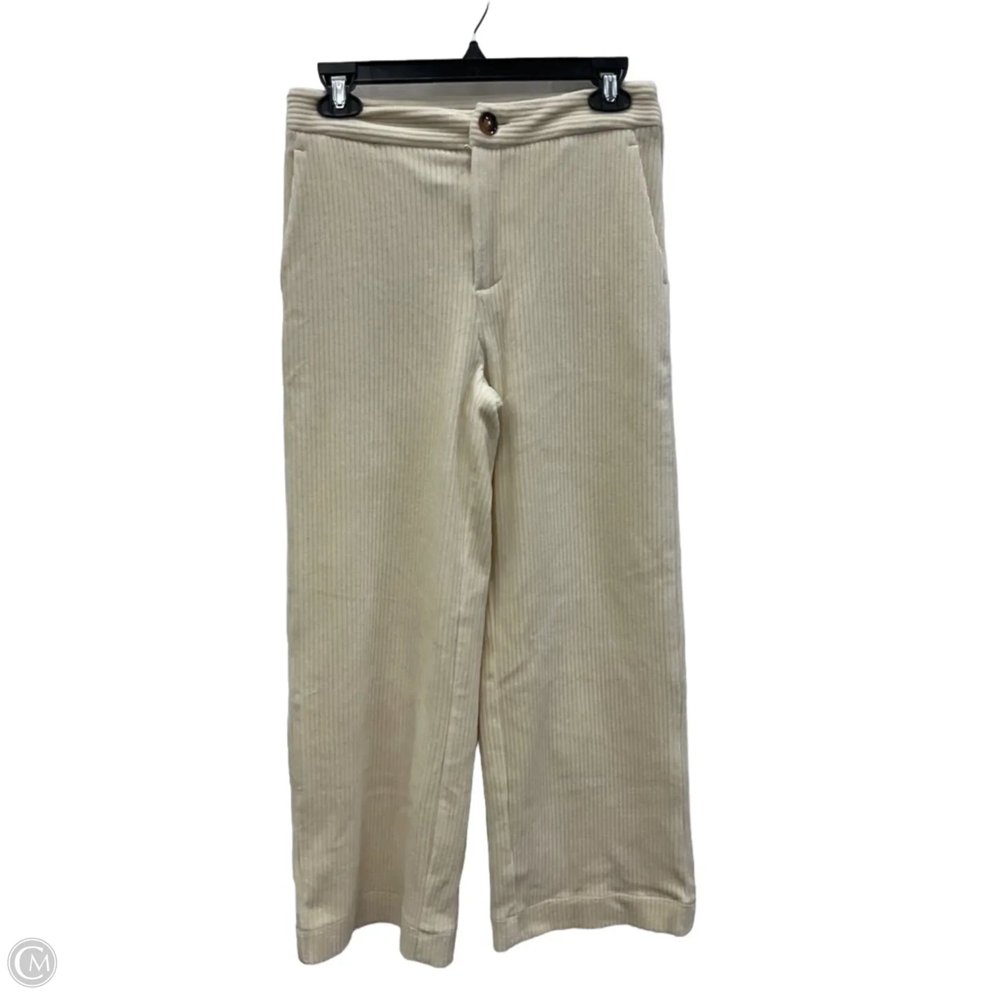 Pants Corduroy By Lucy Paris In Cream, Size: S