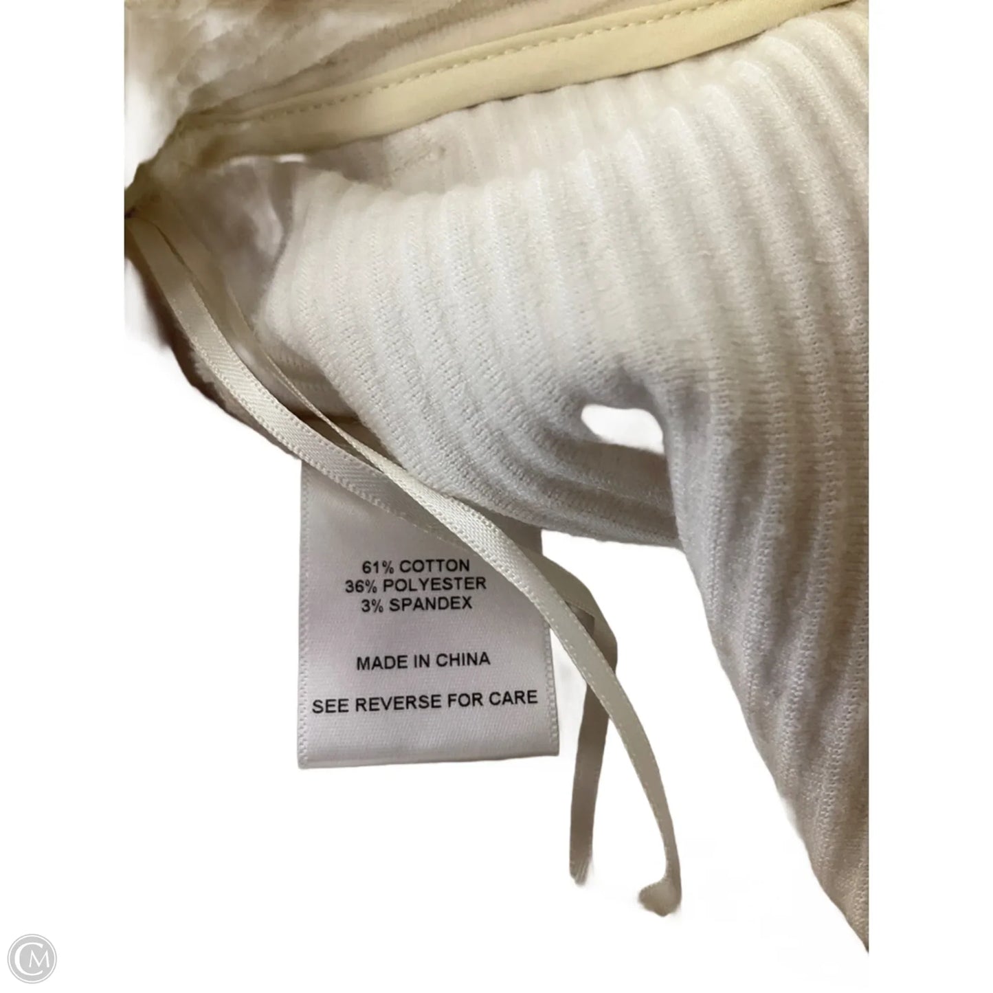 Pants Corduroy By Lucy Paris In Cream, Size: S