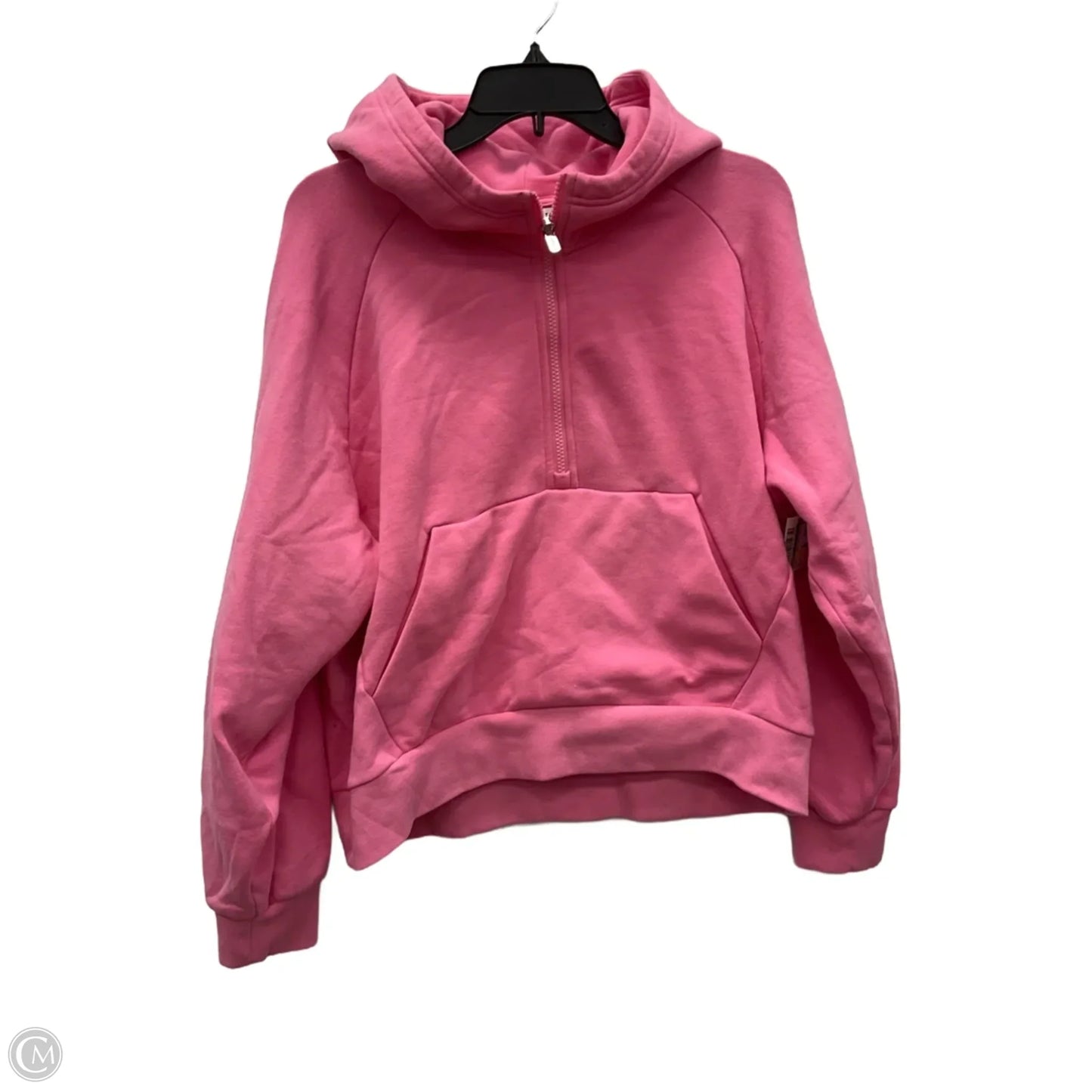 Athletic Sweatshirt Hoodie By Athleta In Pink, Size: L