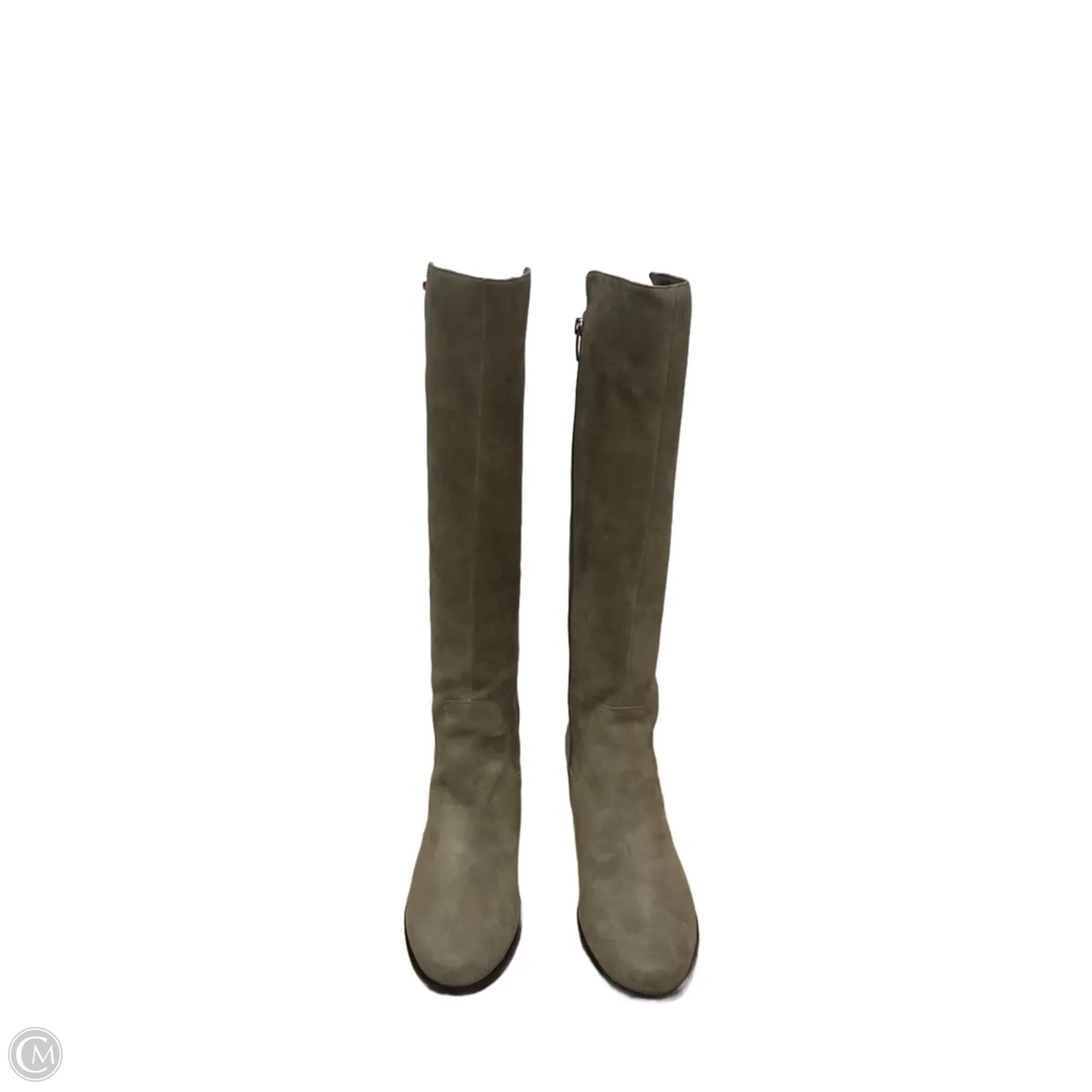 Boots Knee Flats By Marc Fisher In Taupe, Size: 8.5