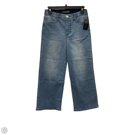 Jeans Wide Leg By Cme In Blue Denim, Size: 4