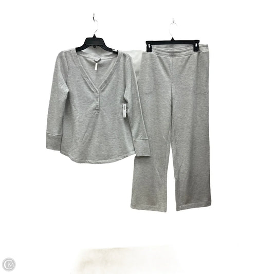 Athletic Pants 2pc By Soma In Grey, Size: M