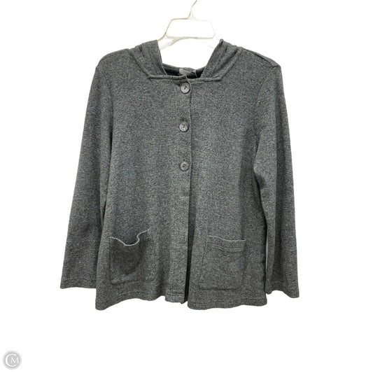 Cardigan By Pure Jill In Grey, Size: M
