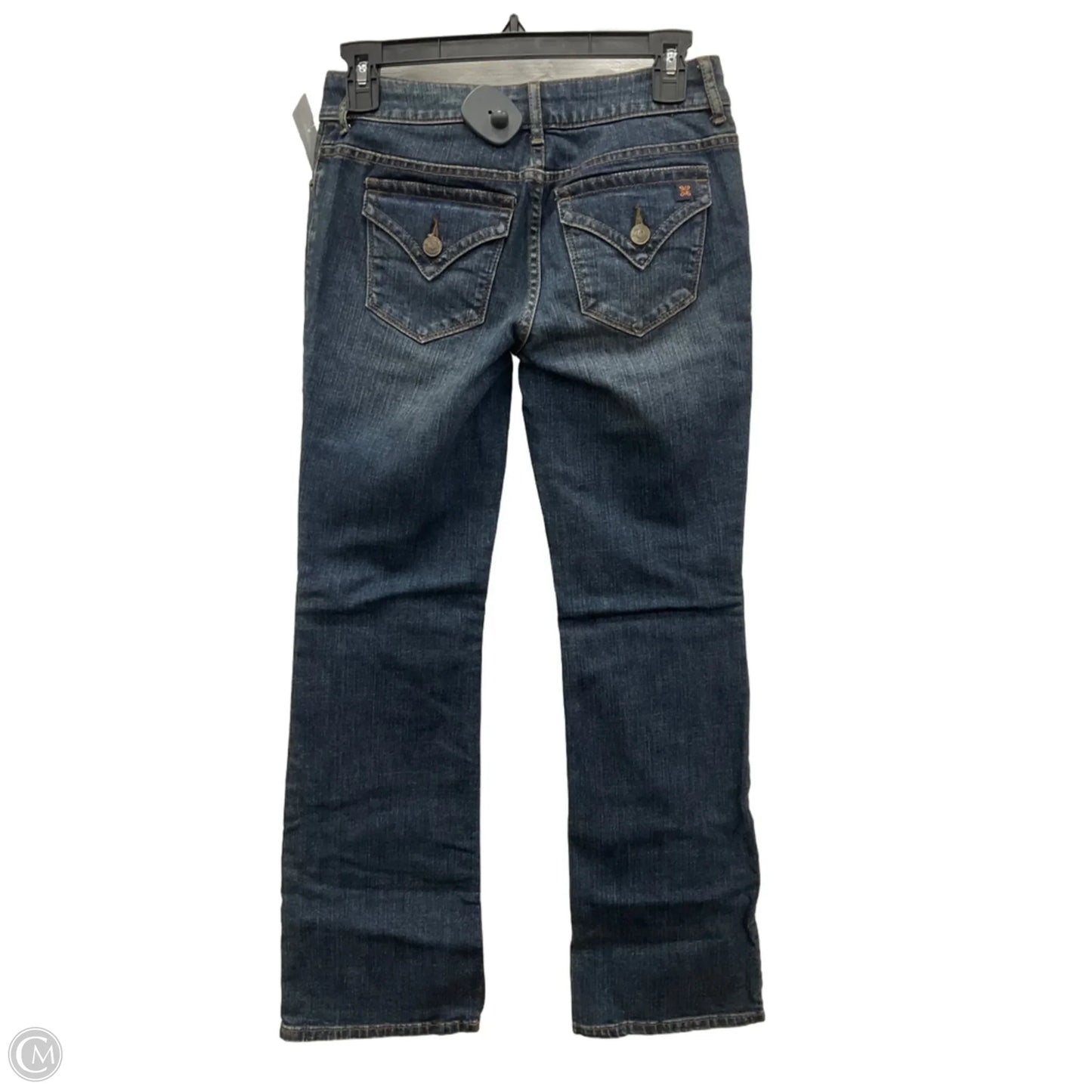 Jeans Flared By Simply Vera In Blue Denim, Size: 2p