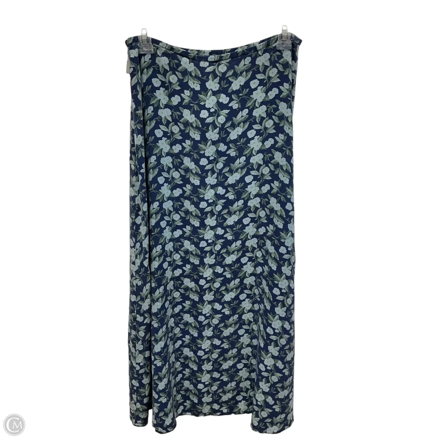 Skirt Maxi By Lauren By Ralph Lauren In Blue, Size: 10