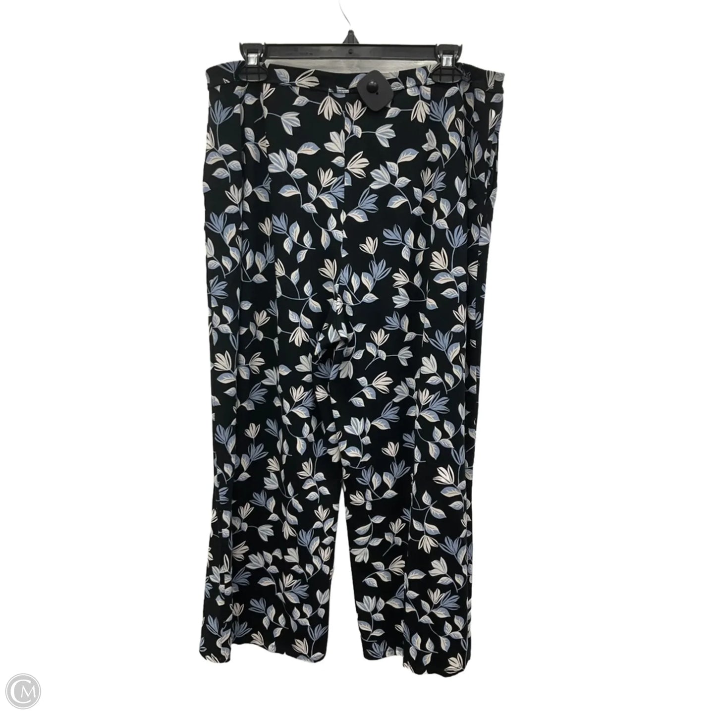 Pants Wide Leg By J. Jill In Navy, Size: L