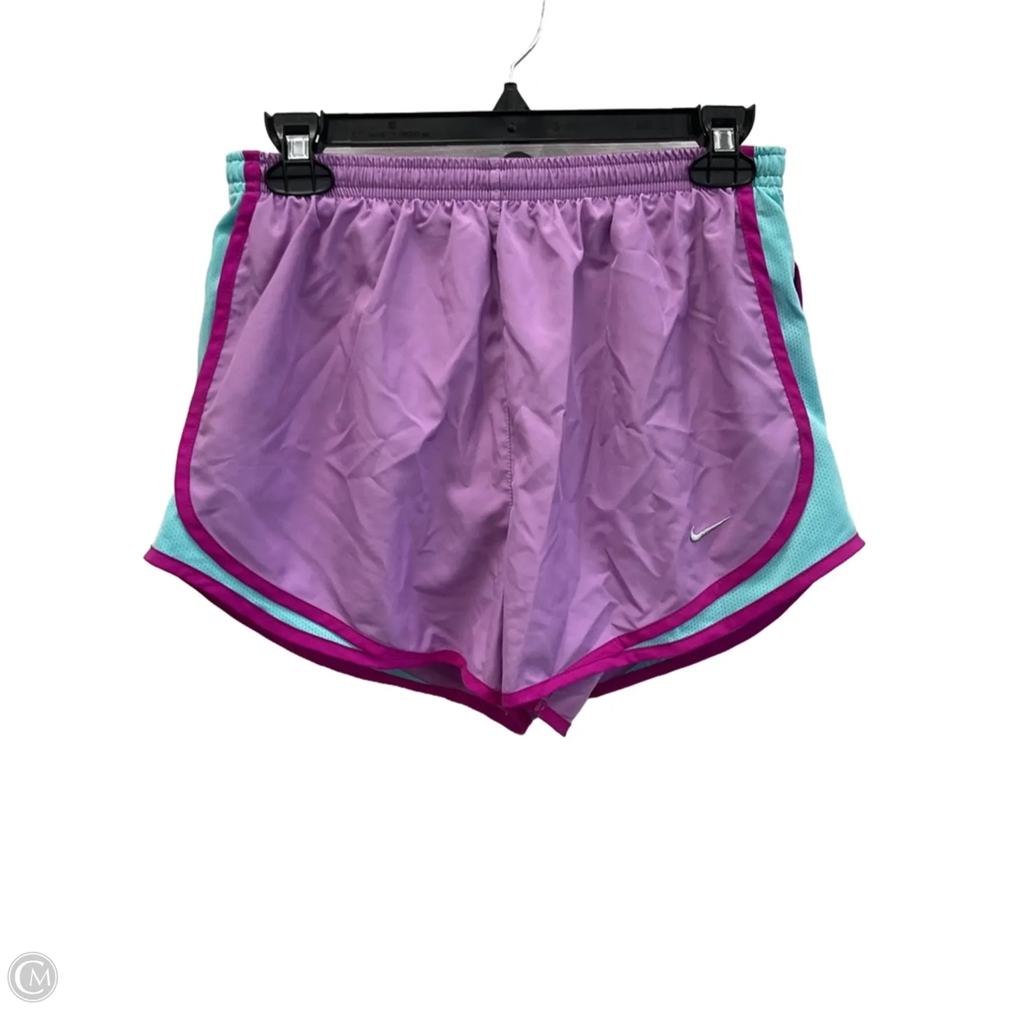 Athletic Shorts By Nike Apparel In Purple, Size: M