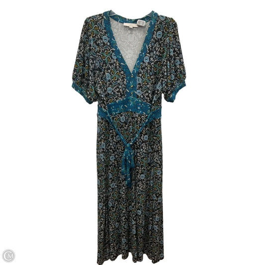 Dress Casual Maxi By Loft In Floral Print, Size: Xl