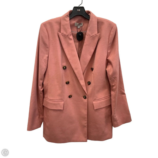Blazer By Loft In Pink, Size: 14