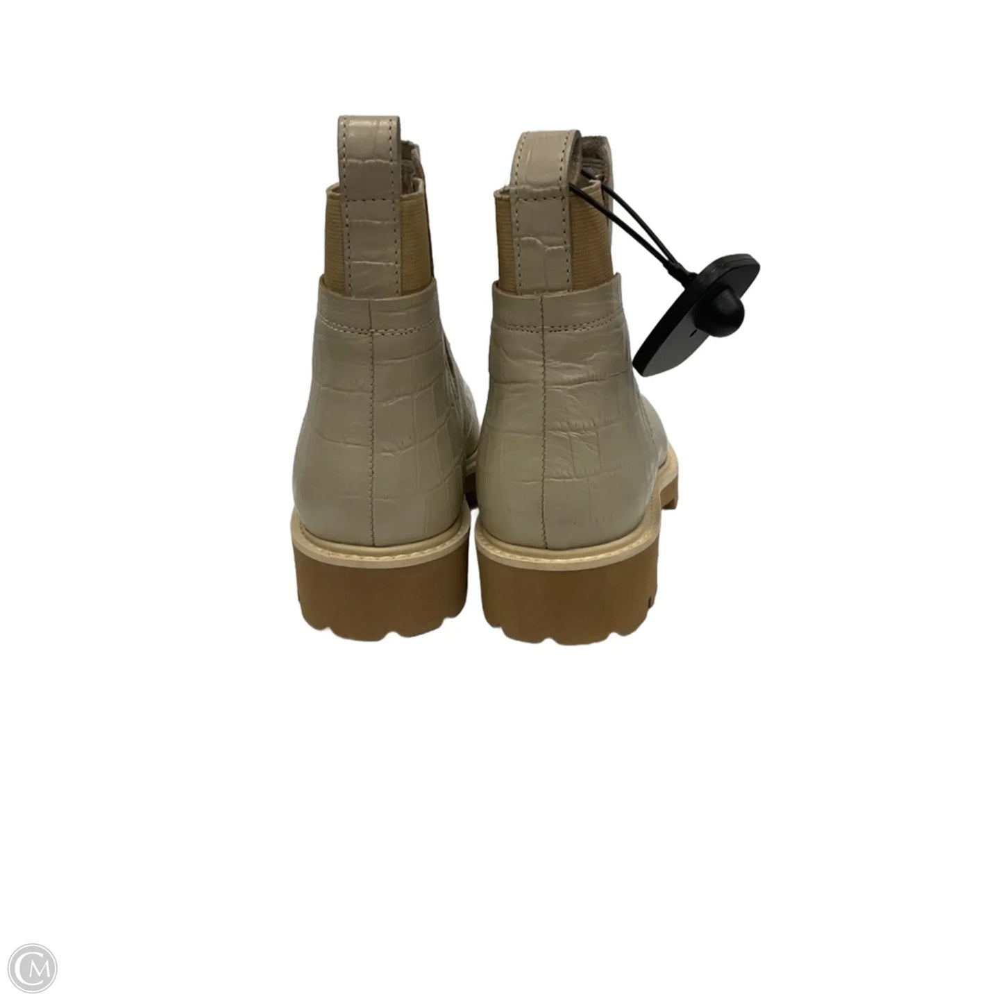 Boots Ankle Flats By Cme In Taupe, Size: 6.5