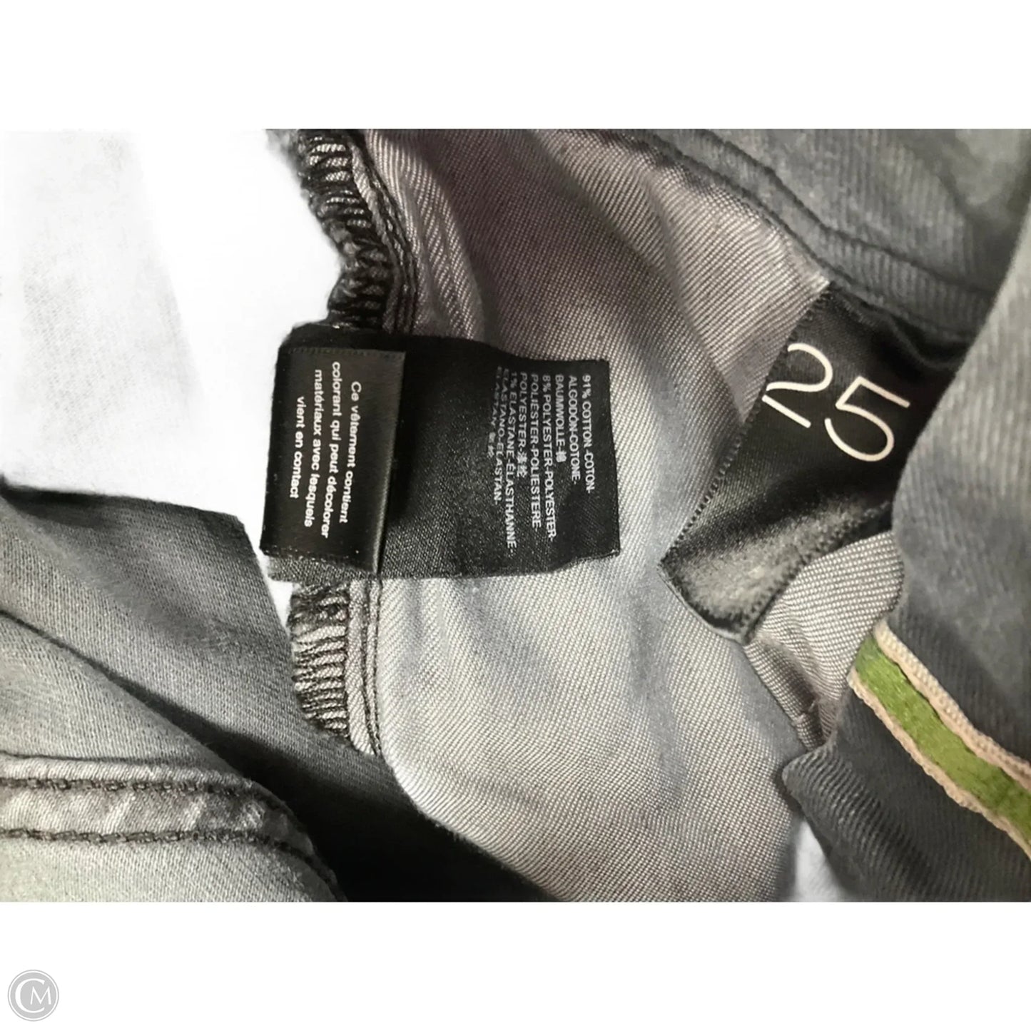 Jeans Skinny By Pilcro In Grey Denim, Size: 0