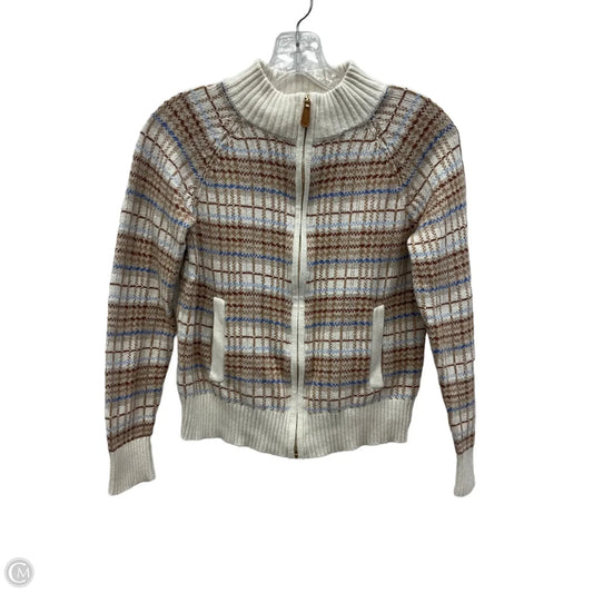 Cardigan By Talbots In Plaid Pattern, Size: Sp