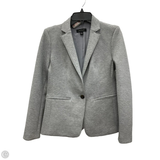 Blazer By Ann Taylor In Grey, Size: 0