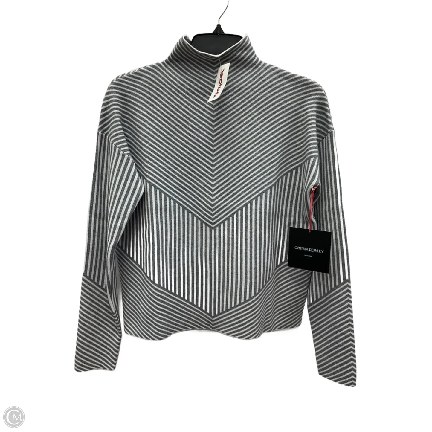 Top Long Sleeve By Cynthia Rowley In Striped Pattern, Size: S