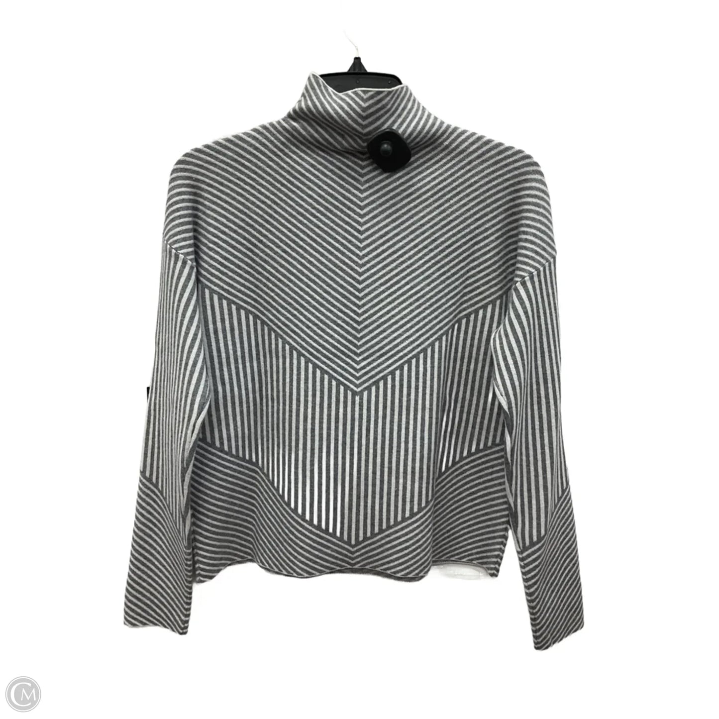 Top Long Sleeve By Cynthia Rowley In Striped Pattern, Size: S