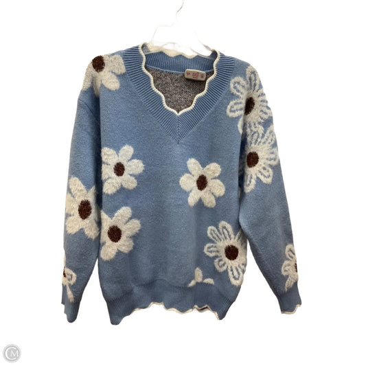 Sweater By Cme In Blue, Size: L