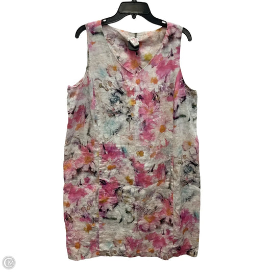 Dress Party Midi By Pure Jill In Floral Print, Size: L