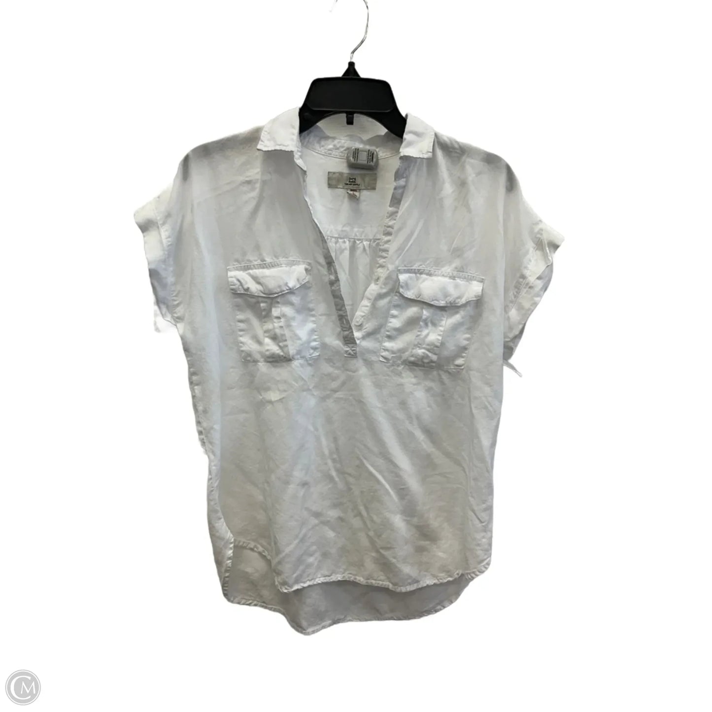 Top Sleeveless By Thread And Supply In White, Size: S