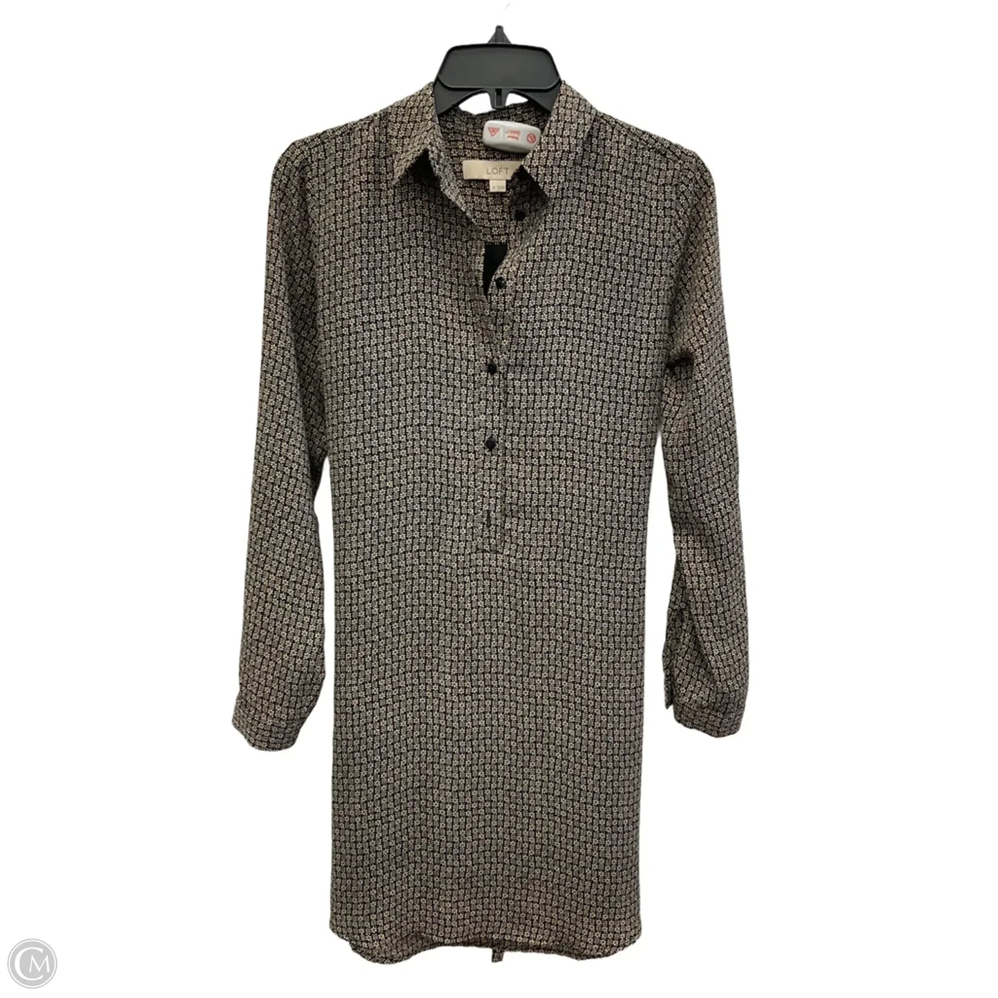 Dress Work By Loft In Brown, Size: Sp