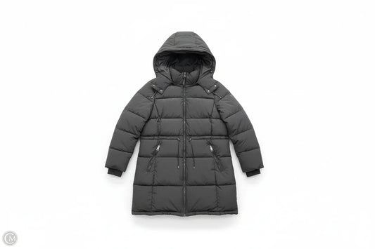 Coat Puffer & Quilted By Dkny In Black, Size: Xl