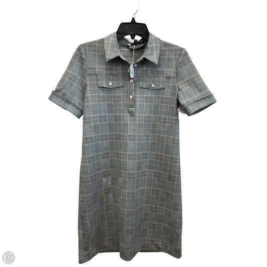 Dress Casual Midi By Tyler Boe In Plaid Pattern, Size: Xs