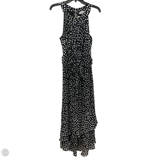 Dress Casual Maxi By Calvin Klein In Polkadot Pattern, Size: 10