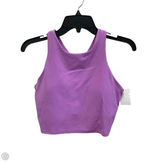 Athletic Bra By Athleta In Purple, Size: M