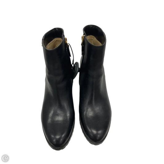 Boots Ankle Heels By Lauren By Ralph Lauren In Black, Size: 8.5