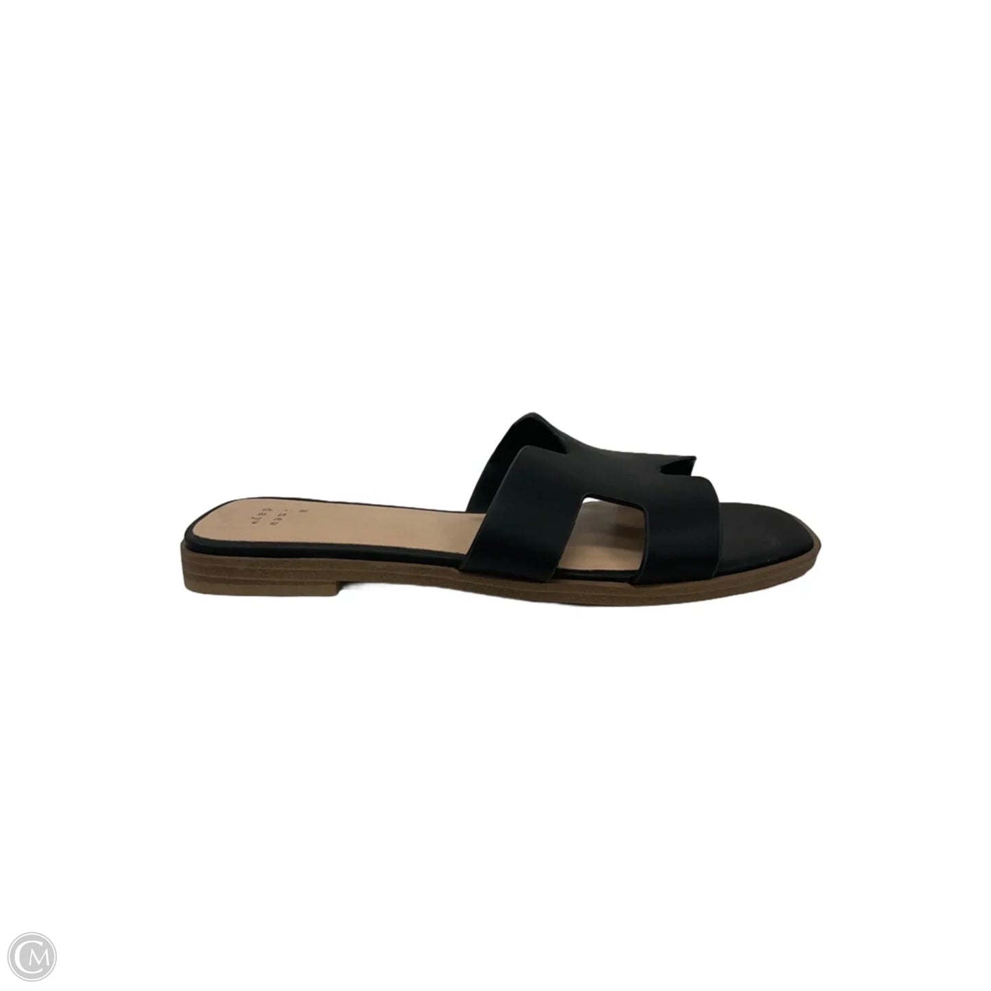 Sandals Flats By A New Day In Black, Size: 7.5