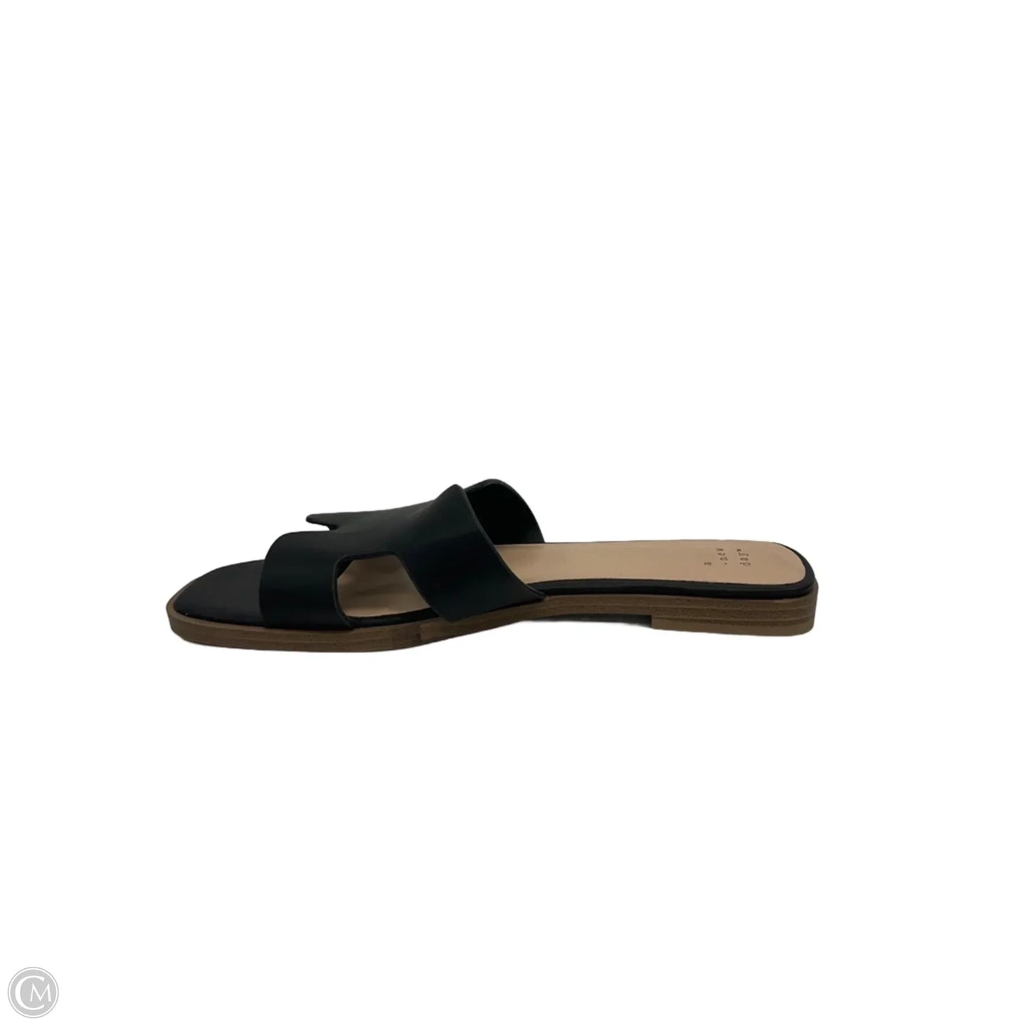 Sandals Flats By A New Day In Black, Size: 7.5