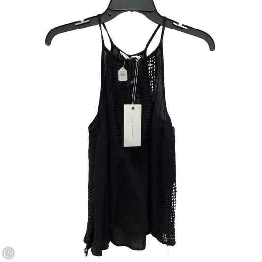 Top Sleeveless By Lush In Black, Size: S