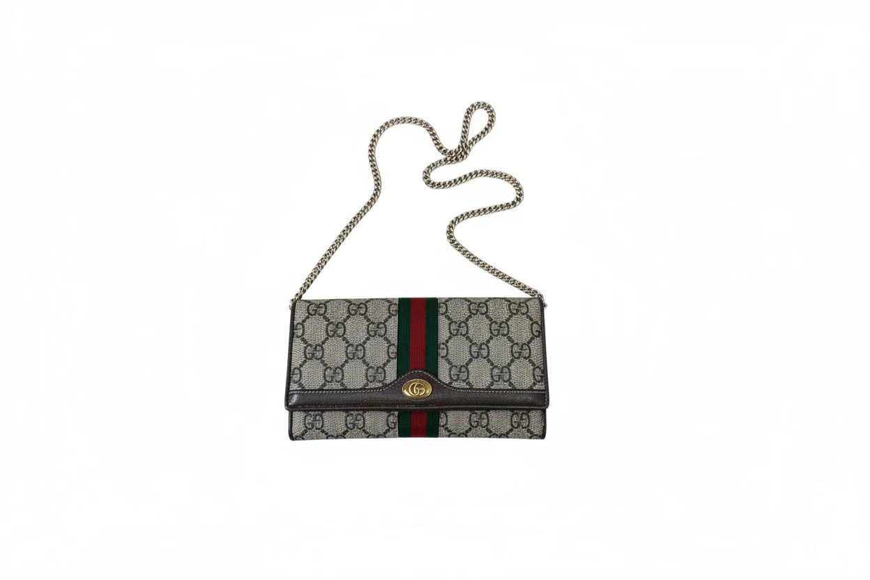 Crossbody Luxury Designer By Gucci, Size: Small
