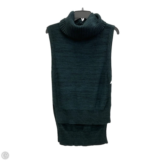Vest Sweater By Banana Republic In Green, Size: S