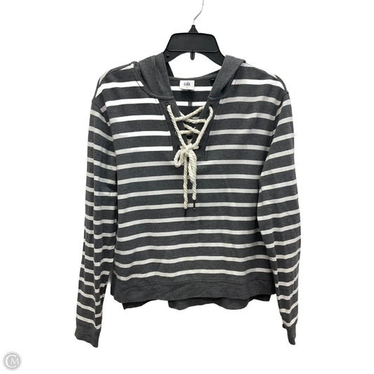 Top Long Sleeve By Cabi In Grey, Size: S