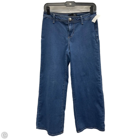 Jeans Wide Leg By 1822 Denim In Blue Denim, Size: 6